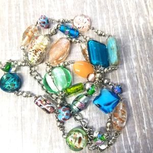 Premiere Designs glass bead necklace